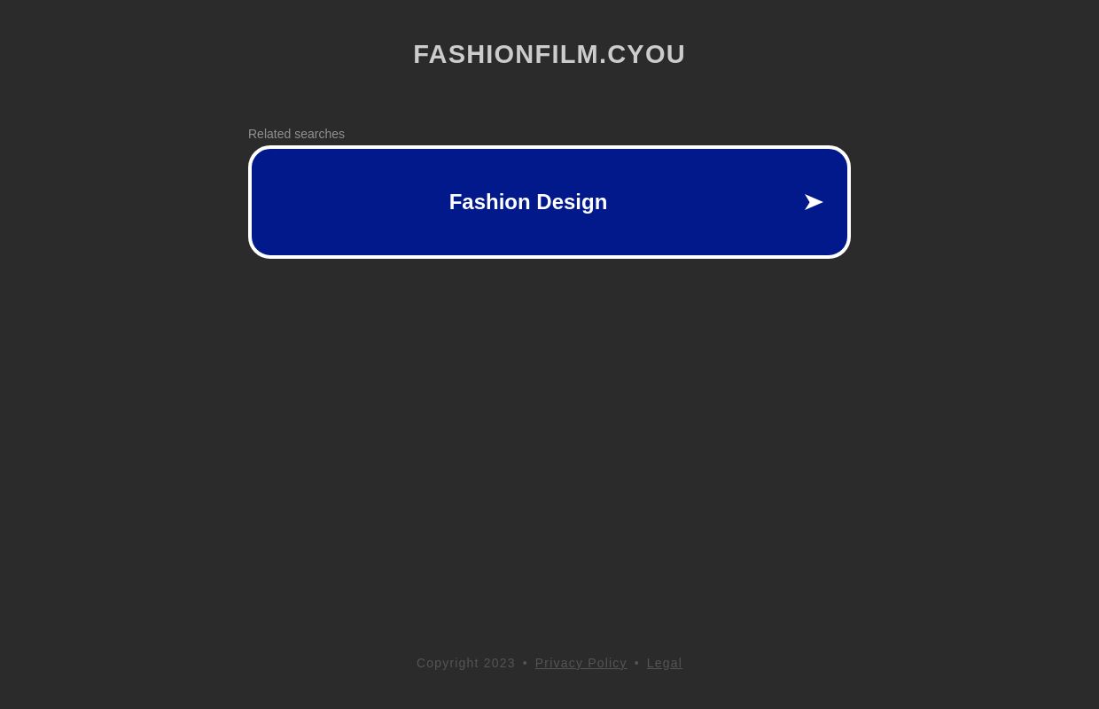 Fashionfilm – My WordPress Blog