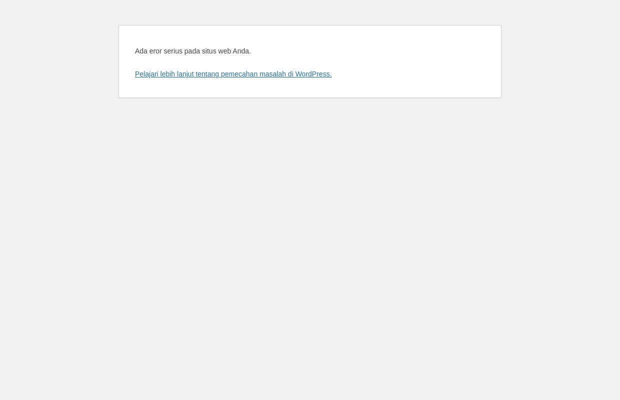 WordPress › Galat
