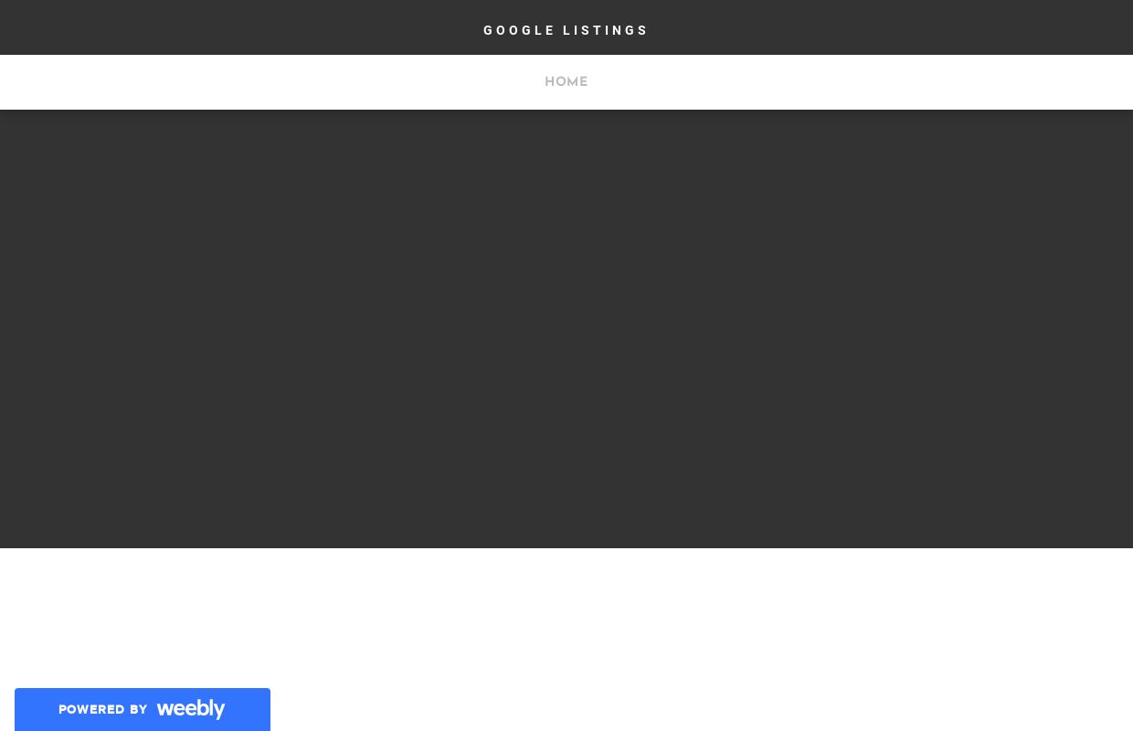 GOOGLE LISTINGS - Home