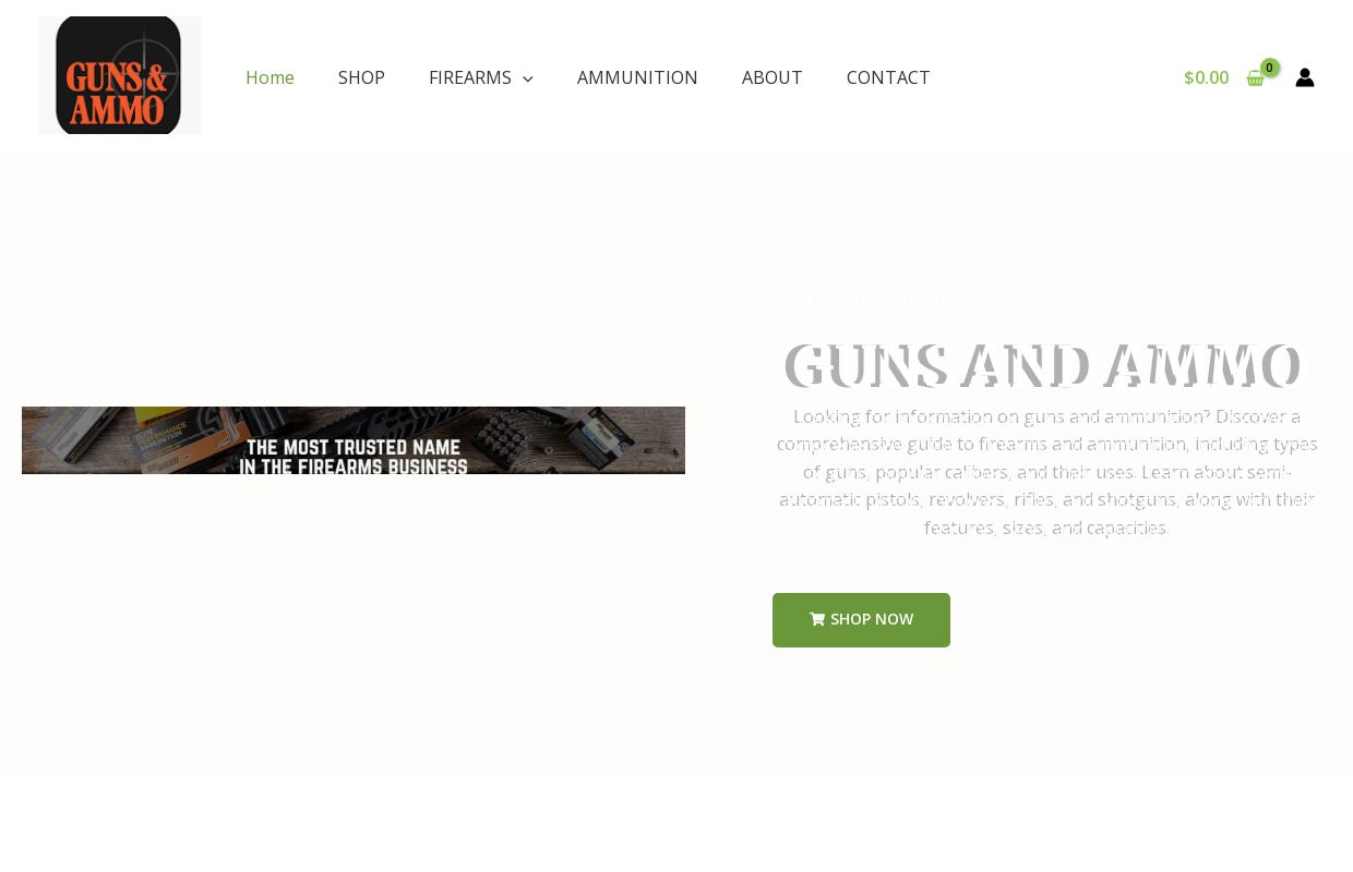 Home - GUNS AND BULK AMMO ONLINE