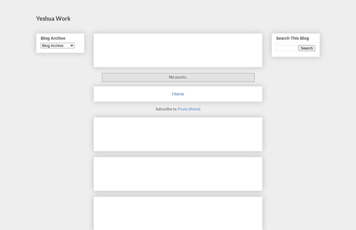 Yeshua Work