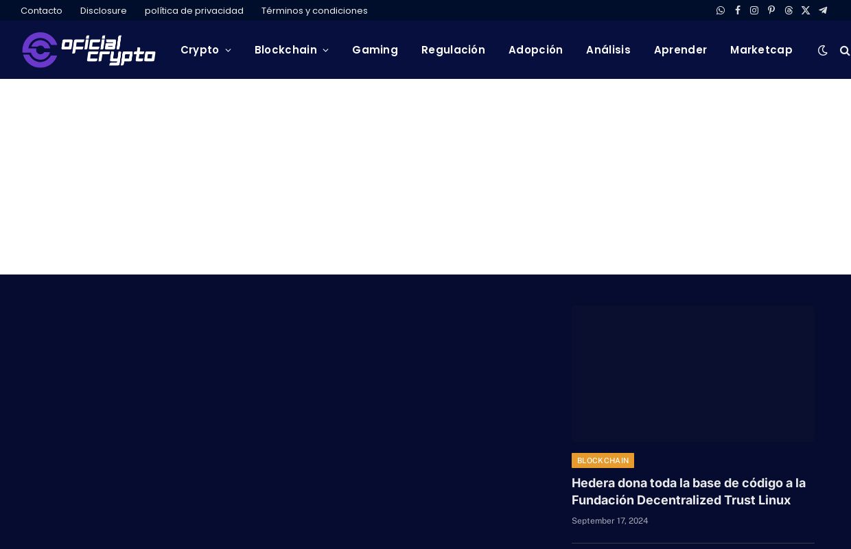 Oficial Crypto - Últimas noticias y titulares sobre criptomonedas