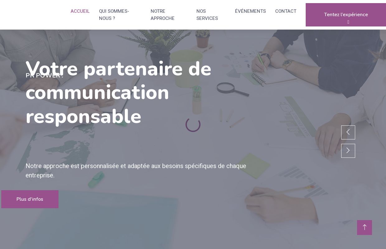 Agence Communication responsable RSE Tunisie - PR Power