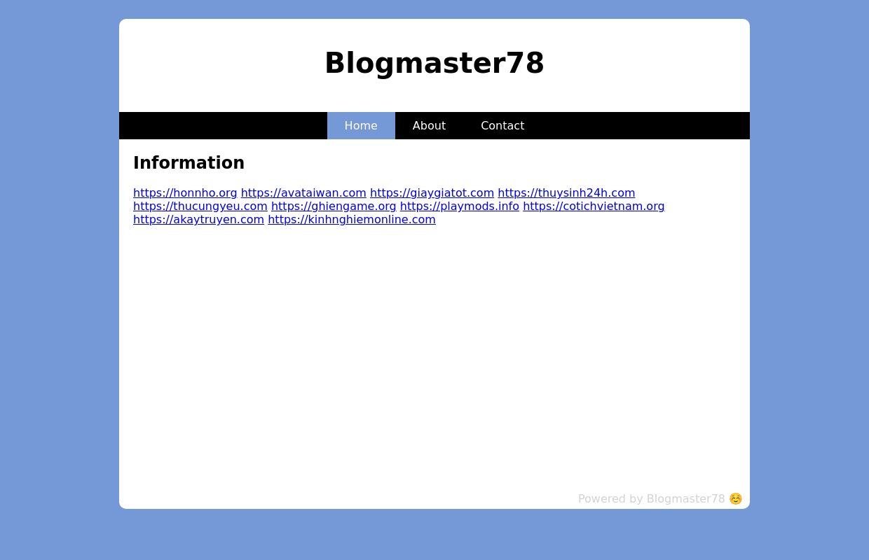 Blogmaster78