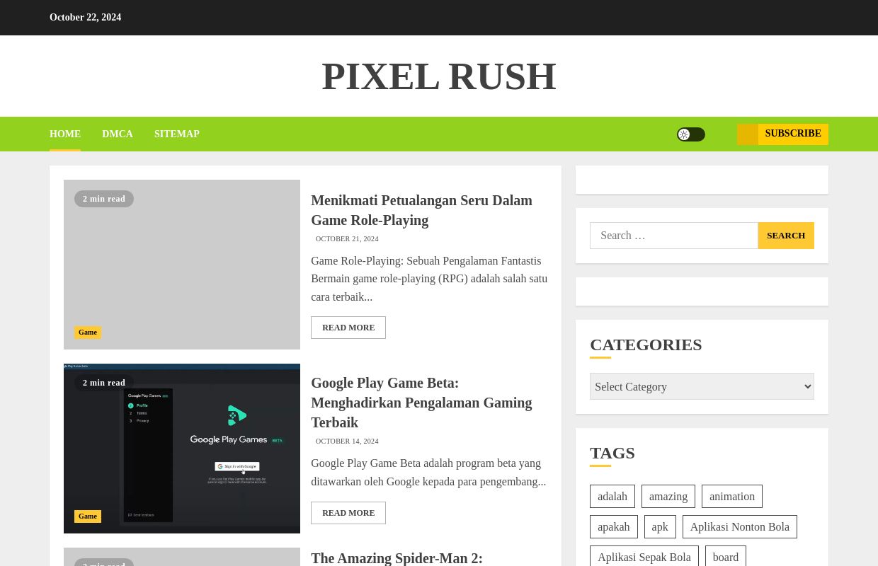 Pixel Rush