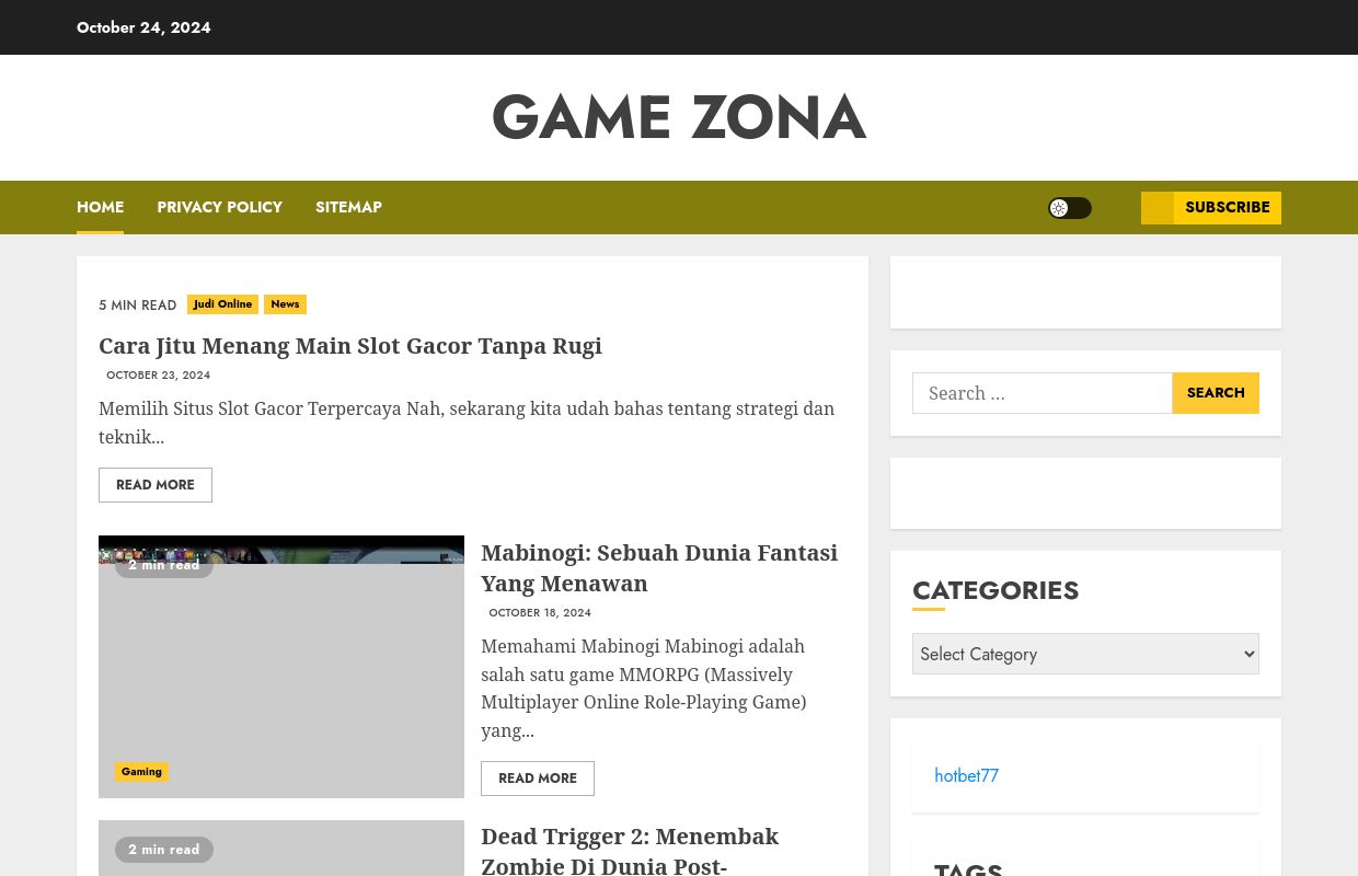 Game zona