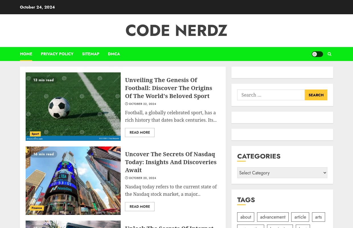 Code nerdz