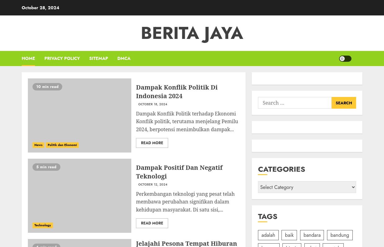 Berita jaya