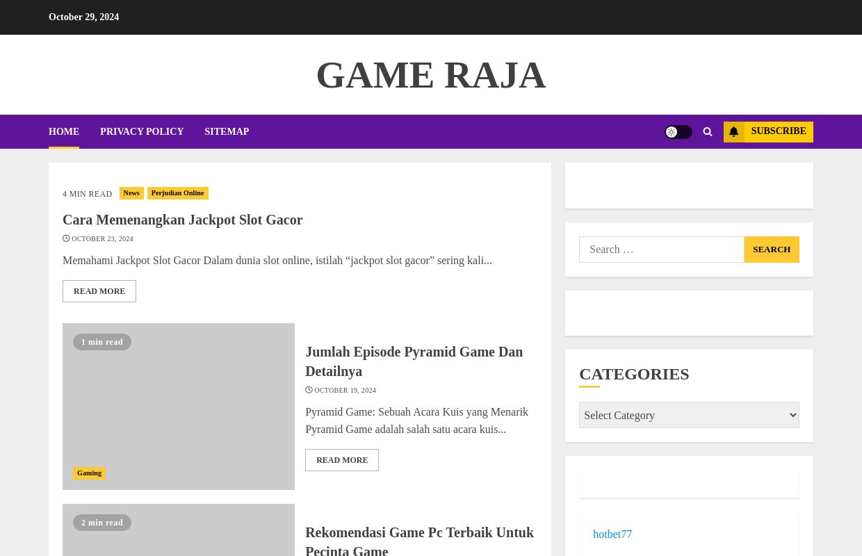 Game raja