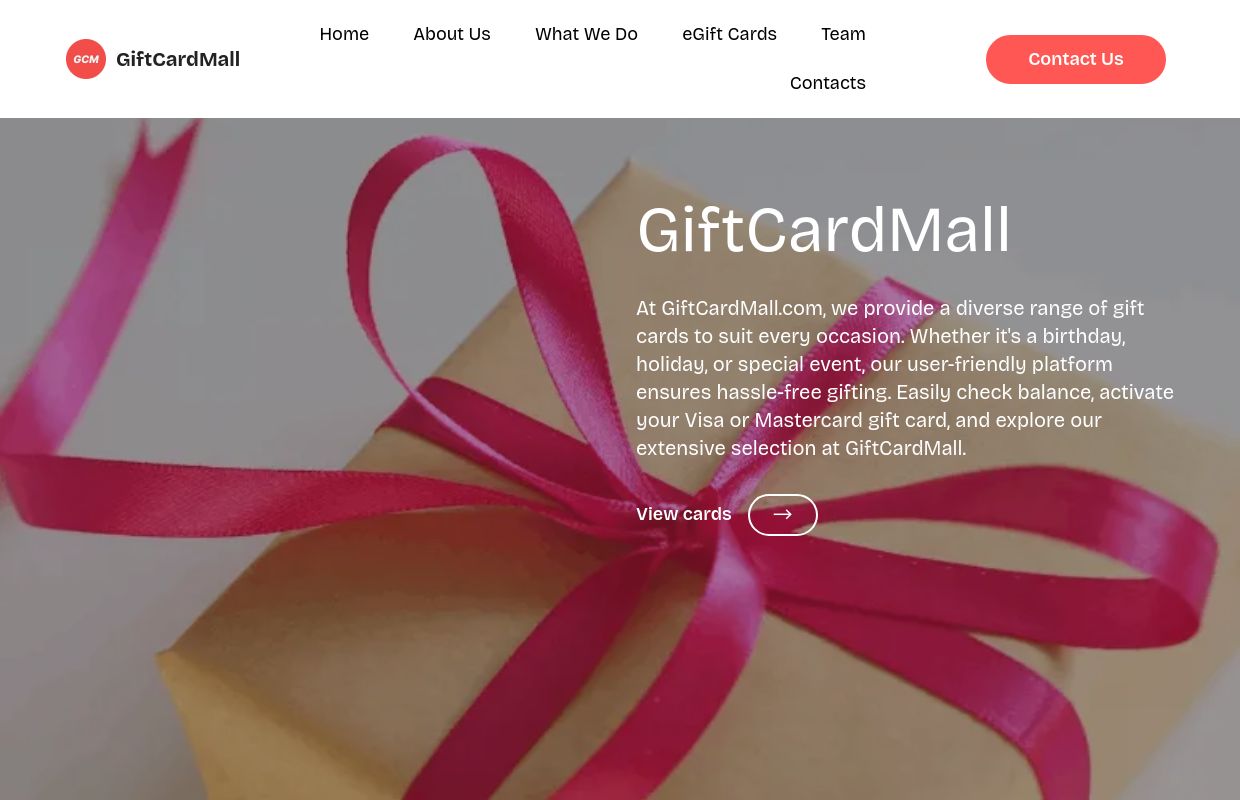 MyGift — Activate & Check Your Balance — GiftCardMall