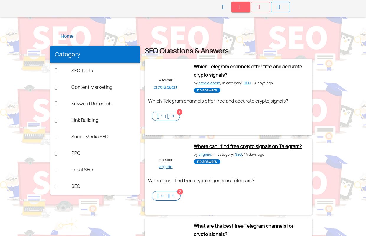 SEO Questions & Answers