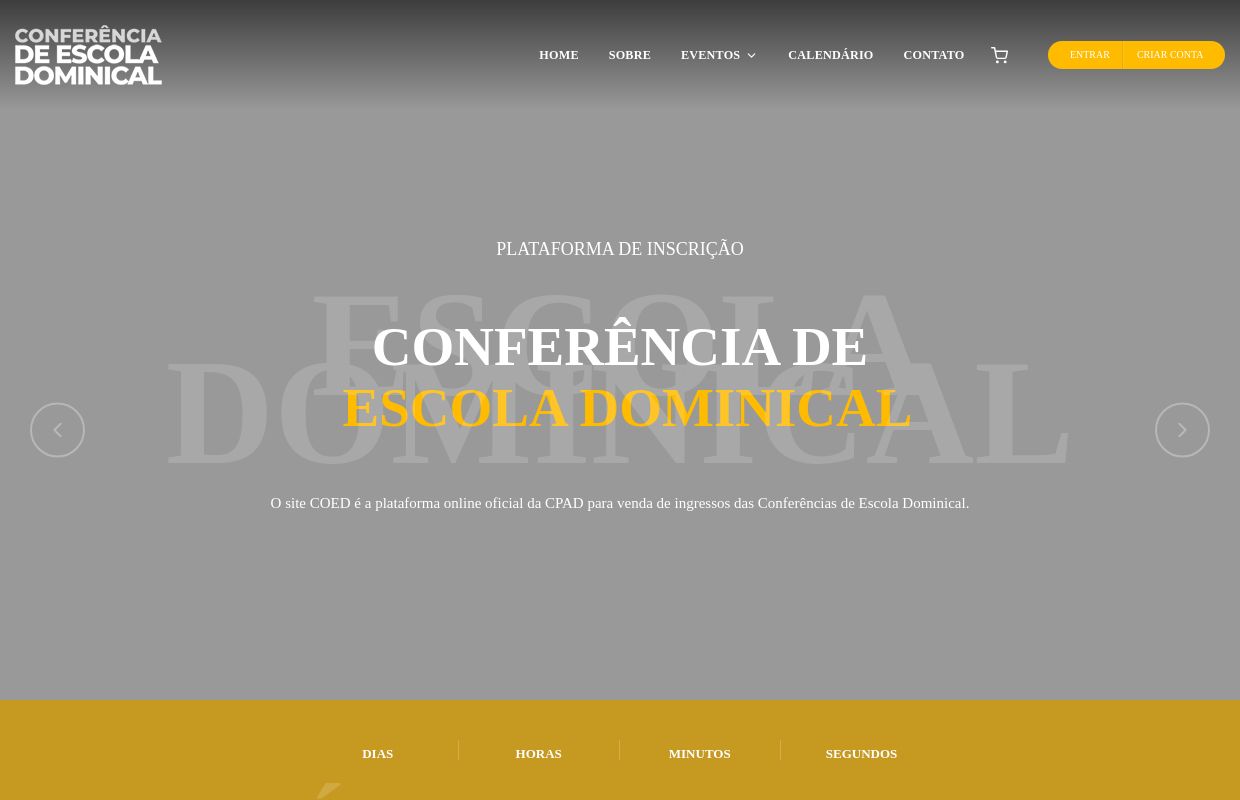 Home - Conferência de Escola Dominical