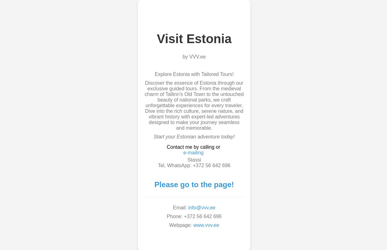 Explore Estonia - Tailored Tours