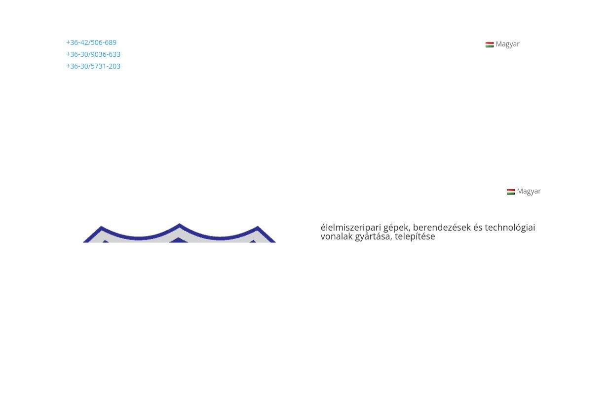 Unimatik Kft | Élelmiszeripari gépek, technológiai vonalak gyártása, telepítése