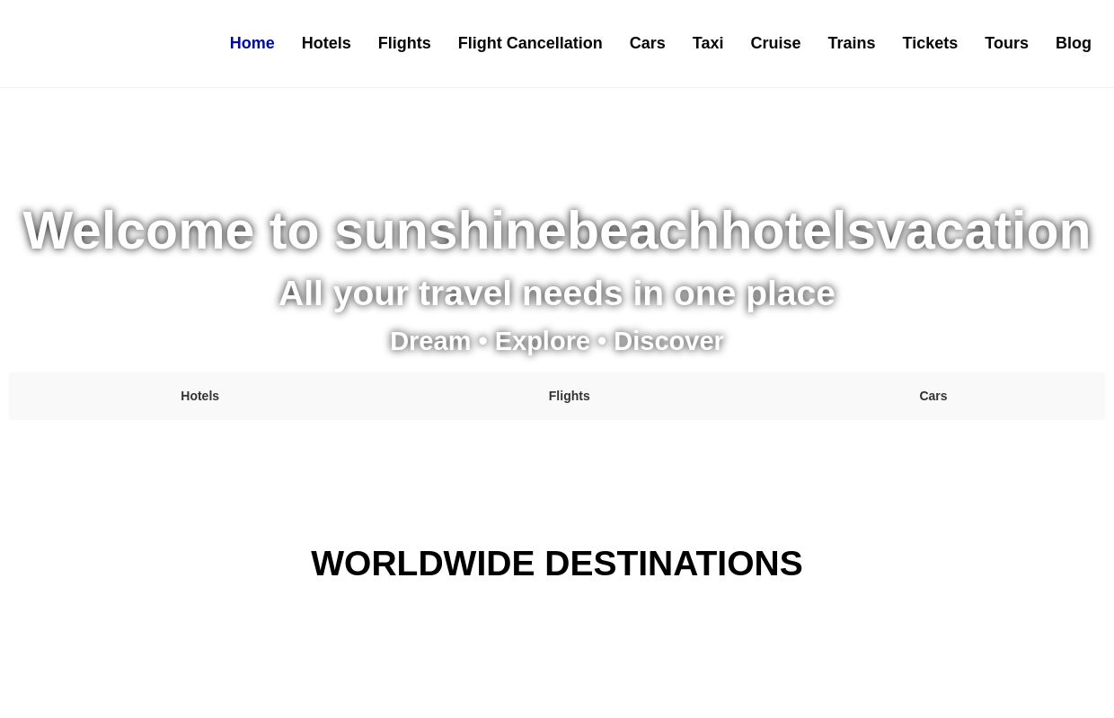 All your travel needs in one place- No 1 travel website in the world