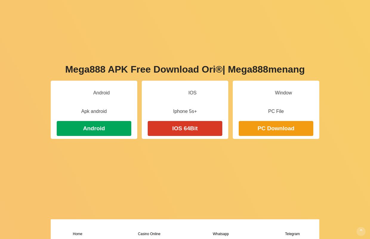 Mega888 Apk Download Ori® 2025 | Mega888menang