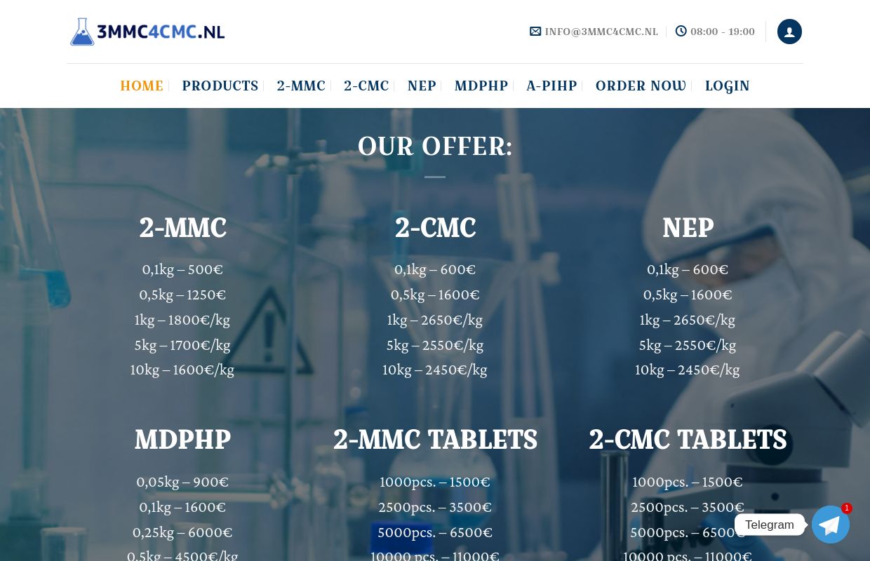 Buy 3MMC 4CMC Online - 3MMC Kopen Europe