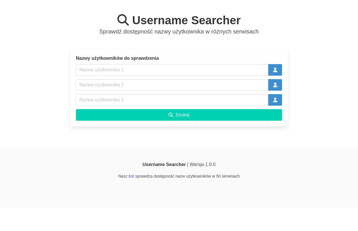 Username Searcher