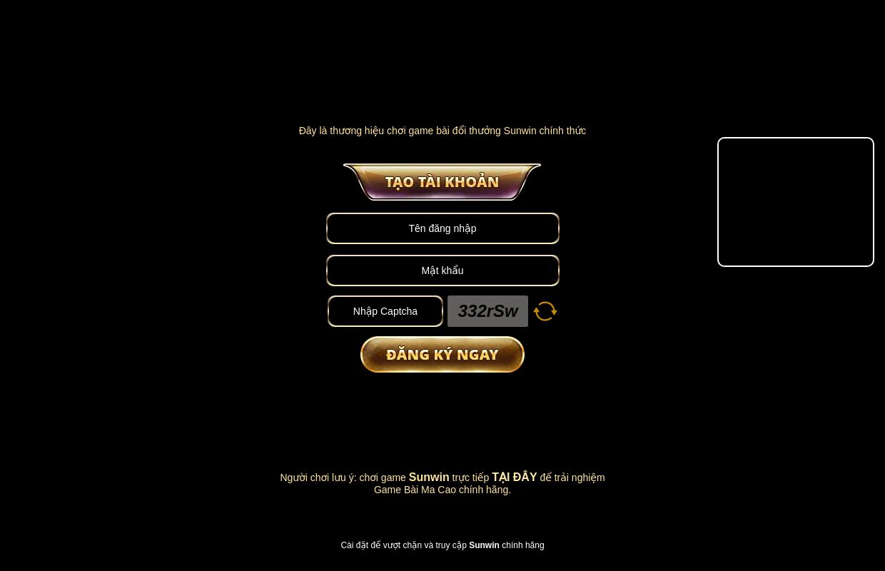 Sunwin | Game bài Ma cao số 1 | Tải Sun Win Cho Android, IOS