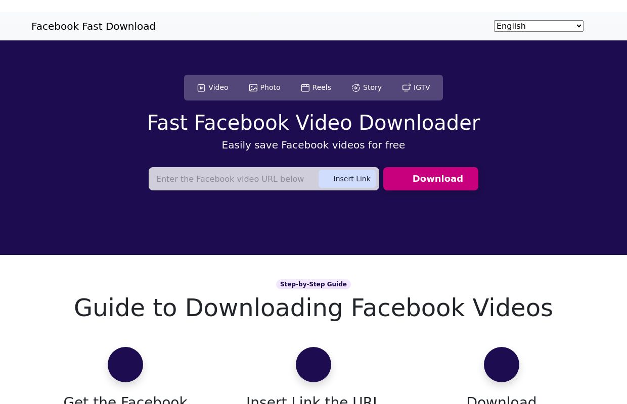 Facebook Fast Download – FFast.app Facebook Video Downloader enables you to download Facebook videos directly to your mobile, desktop, or tablet in high definition. It's compatible with both Android and iOS devices.