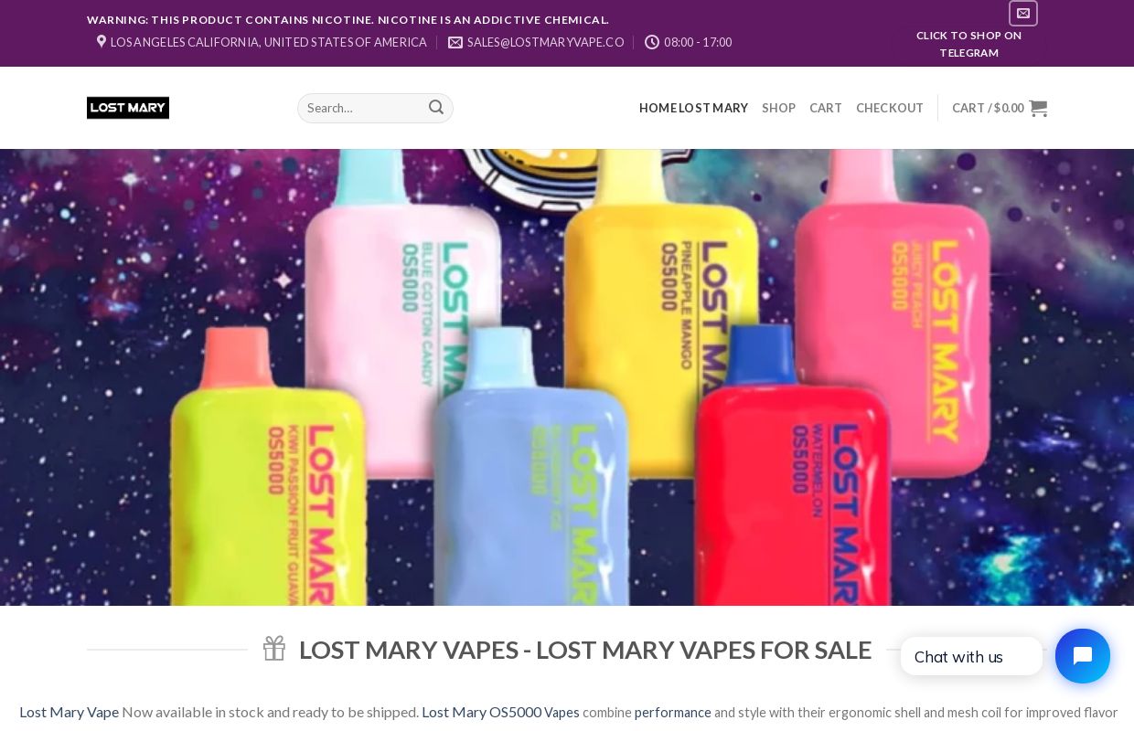 Lost Mary Vape For Sale | Where to buy Lost Mary Vape | Best Vap