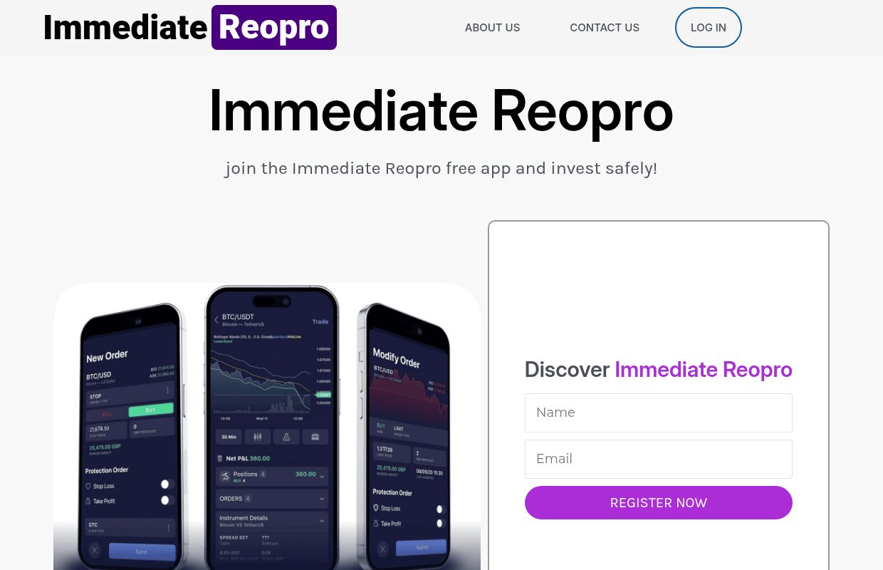 Immediate Reopro | Official Website