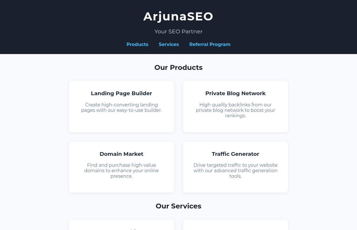 ArjunaSEO | SEO Tools & Services