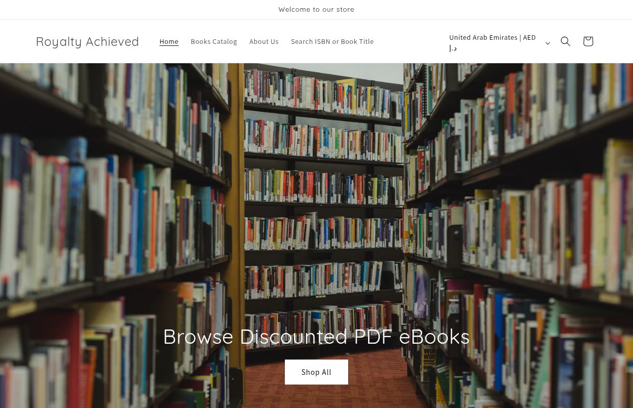 
      Royalty Achieved Bookstore: PDF Textbooks

