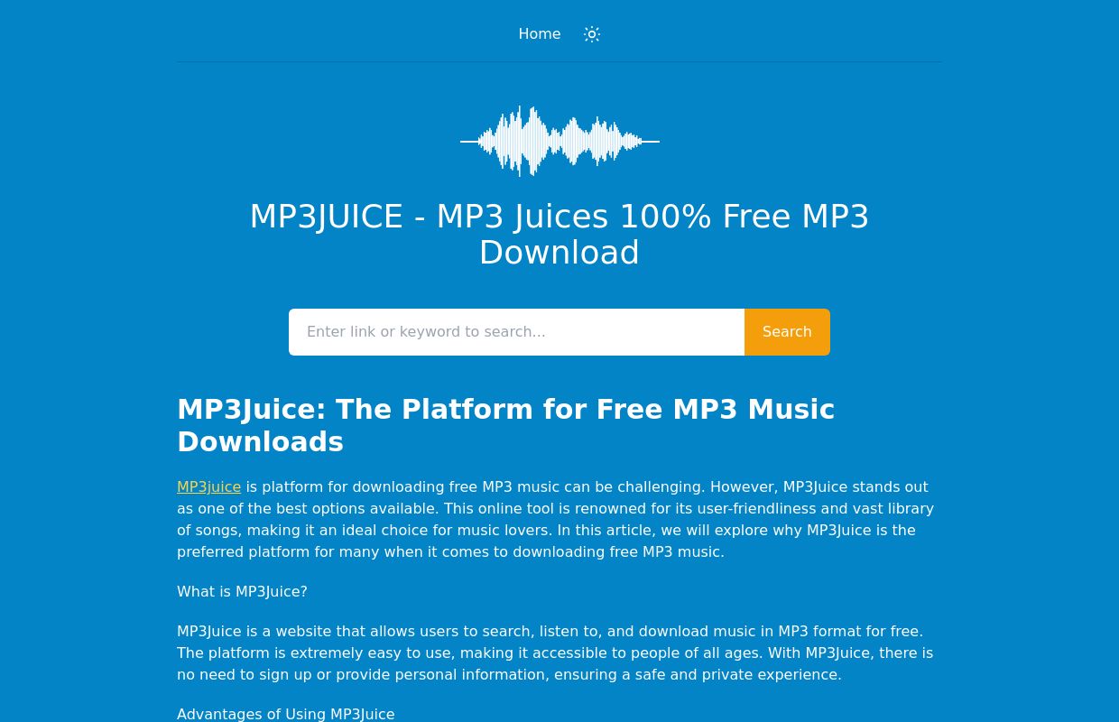 MP3JUICE - MP3 Juices 100% Free MP3 Download