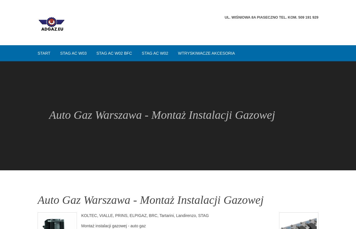 Auto Gaz Warszawa - Montaż instalacji gazowej oraz wtrysku benzyny