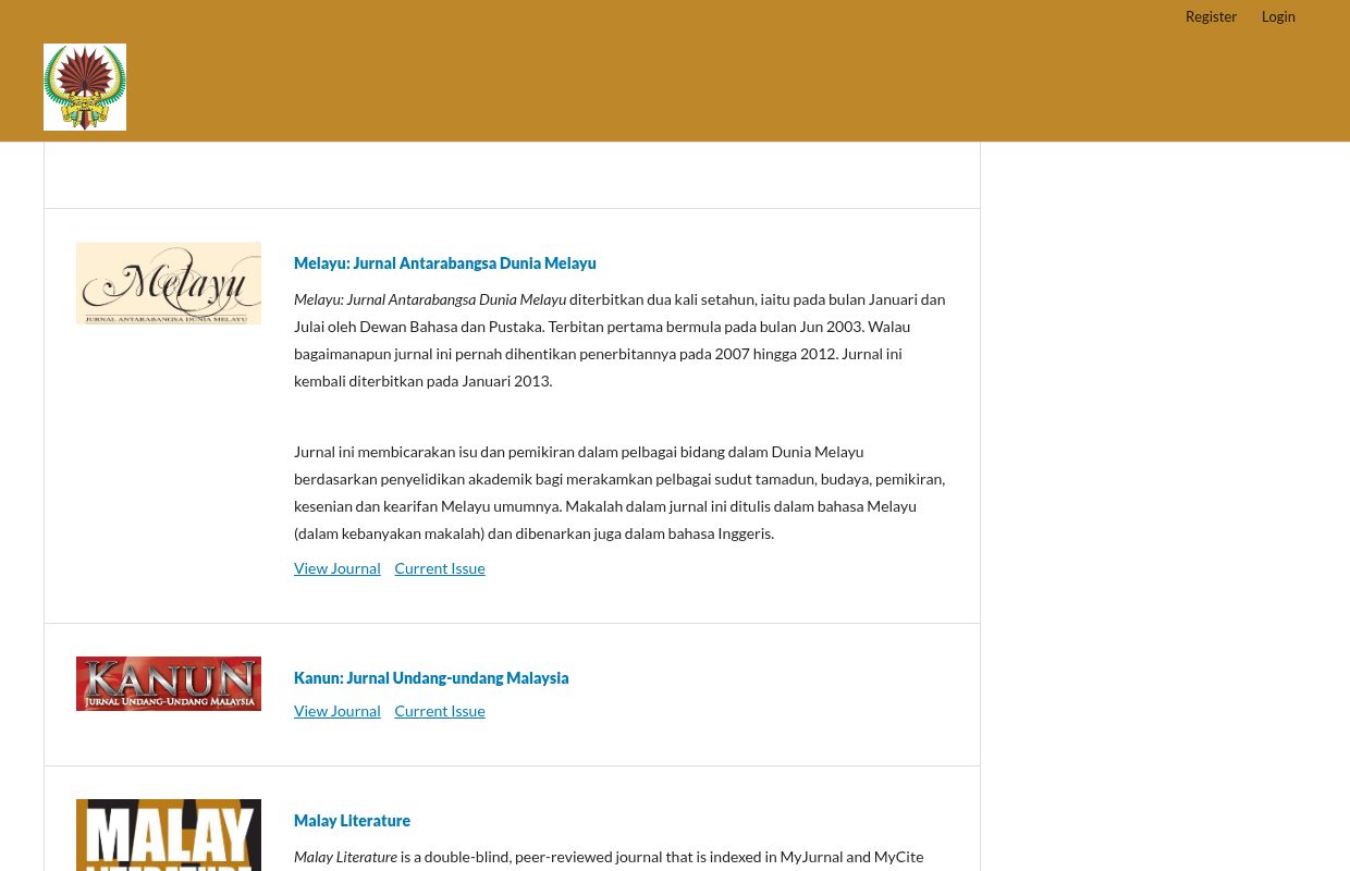 
		Open Journal Systems
					