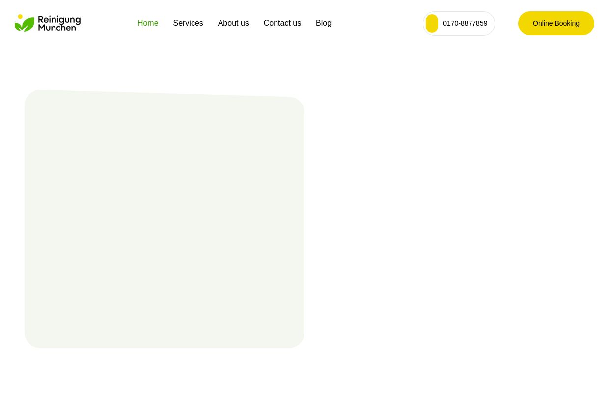 München Reinigung - Reinigung München – Blitz Cleaning | Putzfirma für Privat & Büro