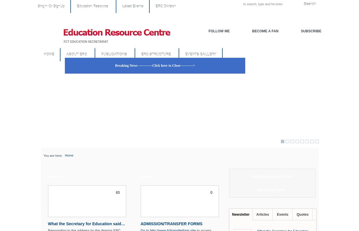 ERC Education Resource Centre