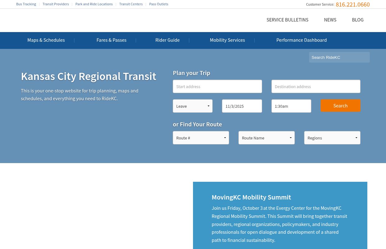 Kansas City Regional Transit | Home | RideKC