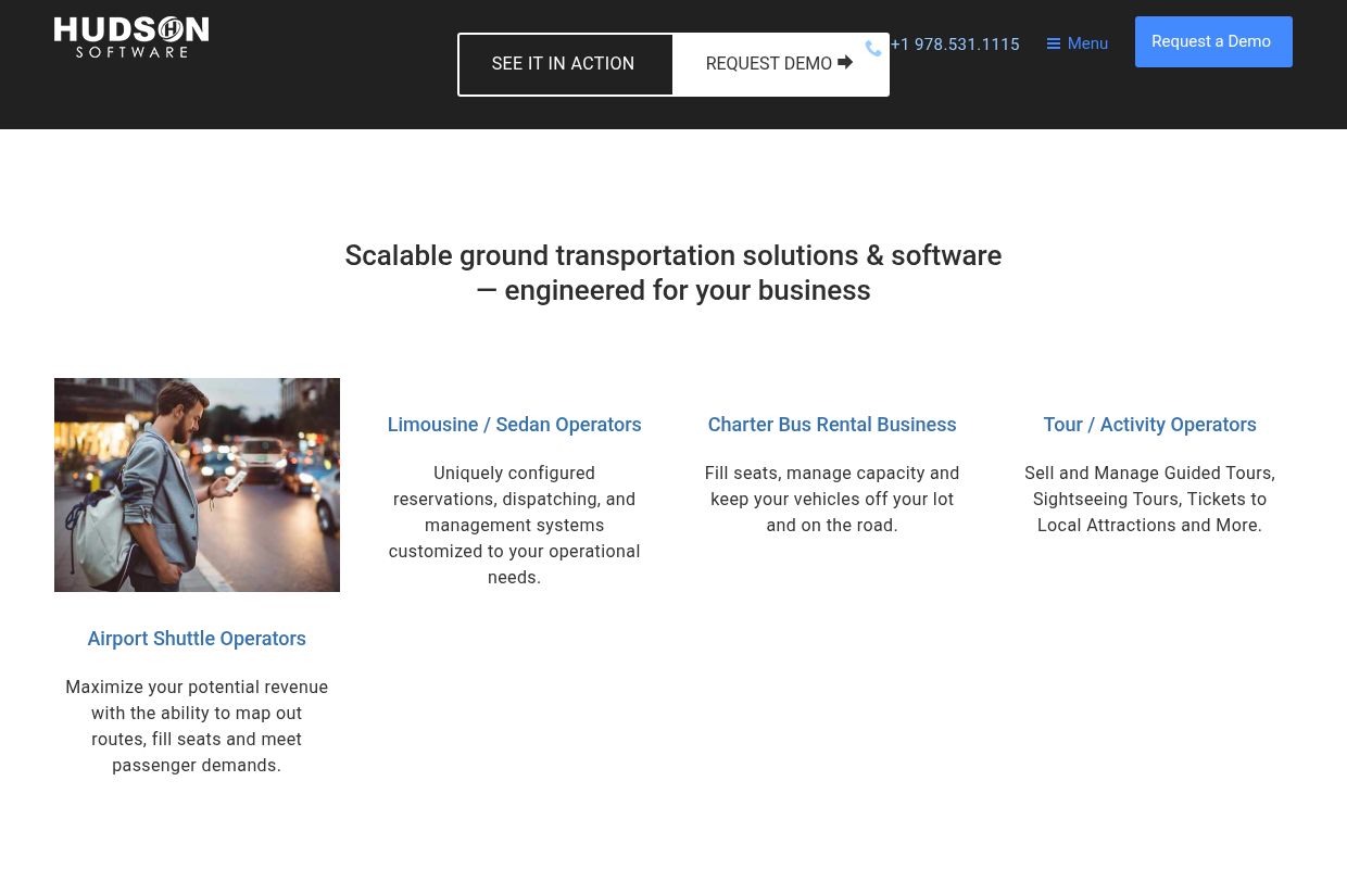 Hudson Software | Limo, Dispatch, Shared Ride Software