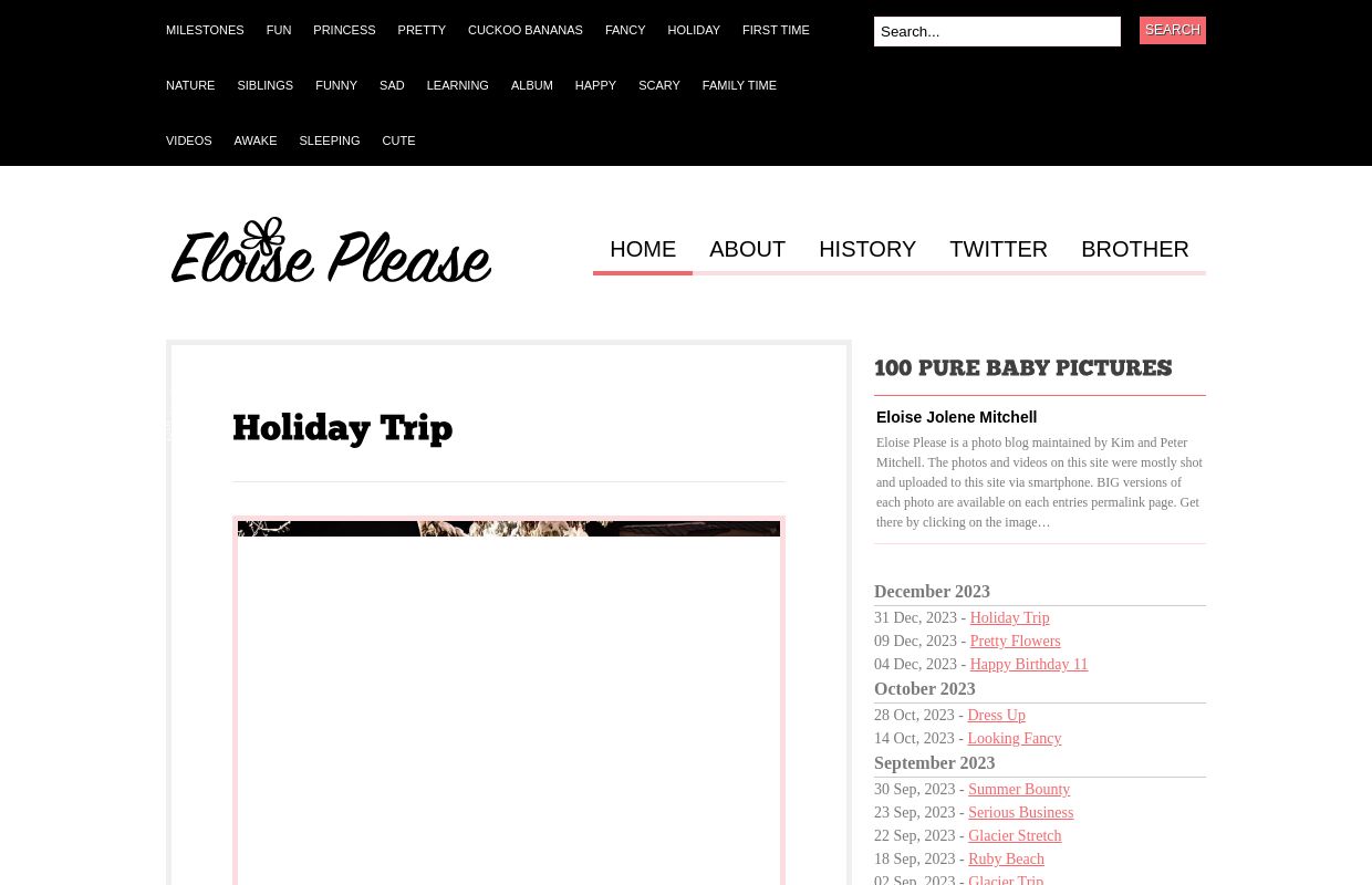 Eloise Please - 100% Pure Baby Pictures of Eloise Jolene Mitchell