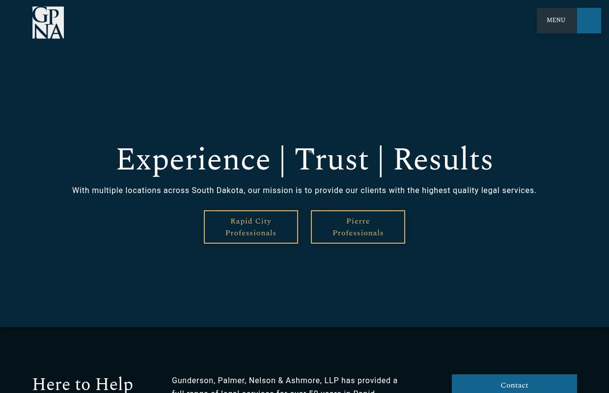 Rapid City and Western South Dakotas Largest Law Firm : Gunderson, Palmer, Nelson, Ashmore LLP Attorneys at Law