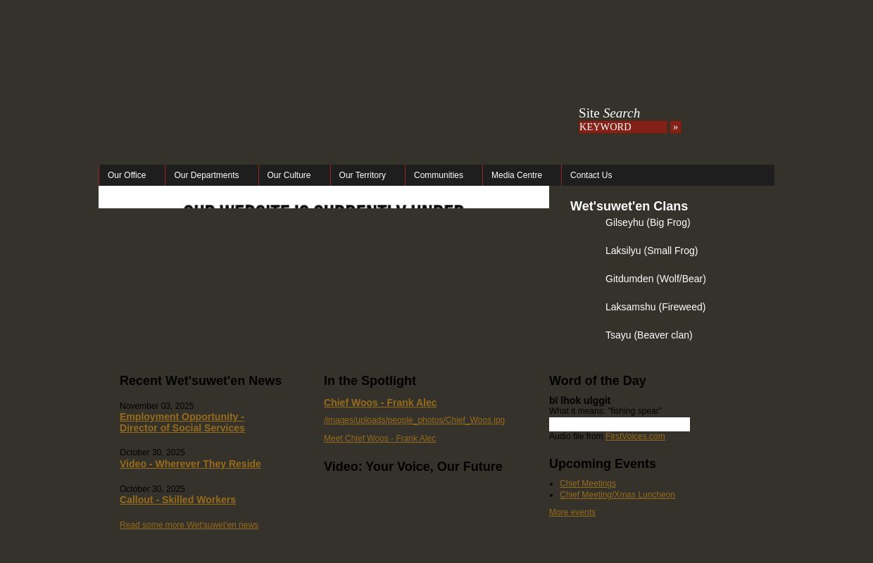 Office of the Wet'suwet'en