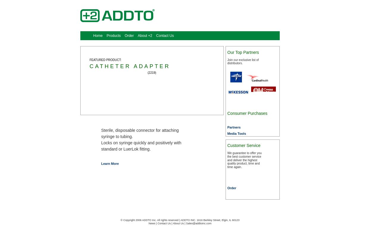 ADDTO, INC. - Manufacturer of Quality Hospital Products