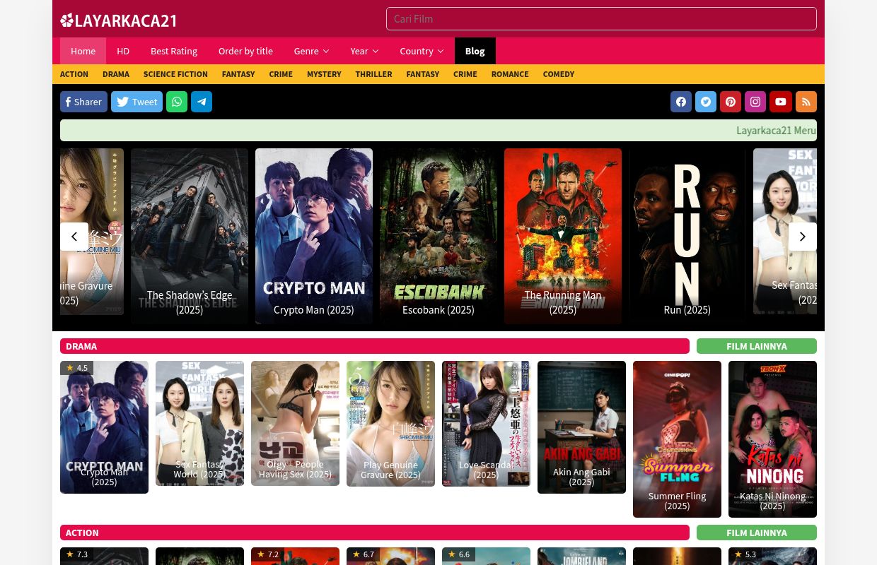 LK21 Layarkaca21 - Rebahin Sub Indo INDOXXI IDLIX Dunia21 Film21