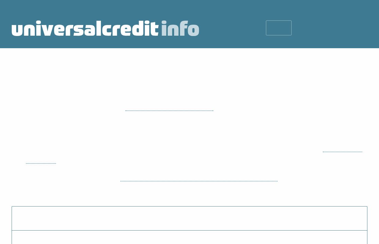 universalcredit info