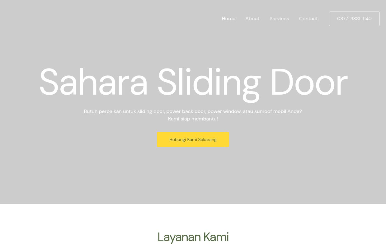 Home - Sahara Sliding Door Mobil