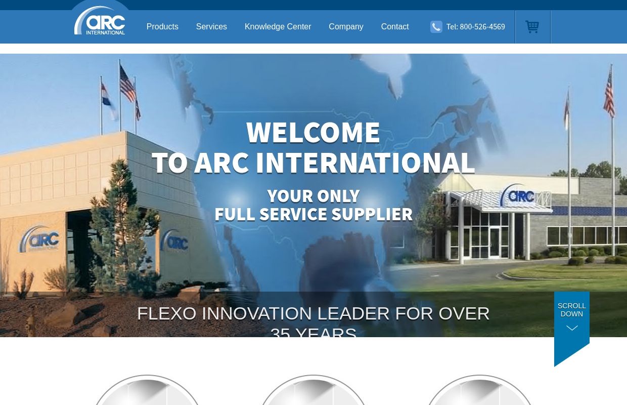Flexographic Printing Rollers, Refurbishing & Supplies | ARC International