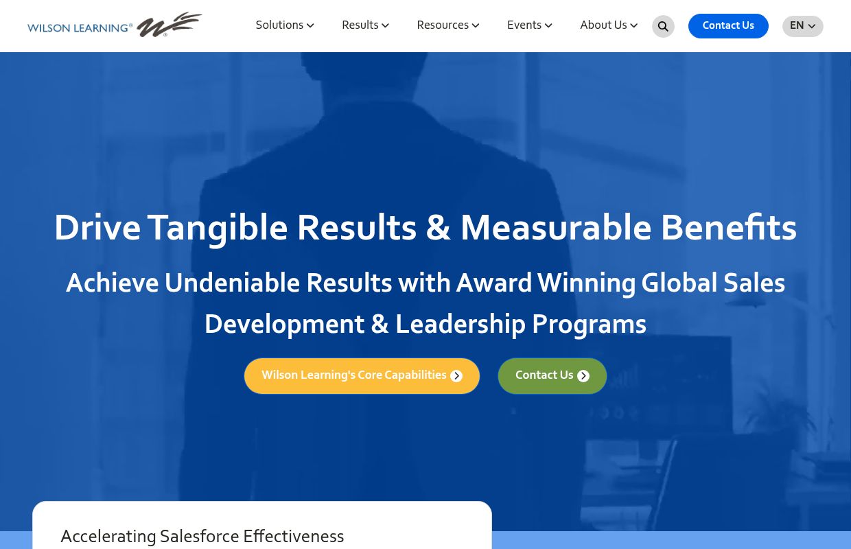 Leadership Development & Sales Training Company | Wilson Learning