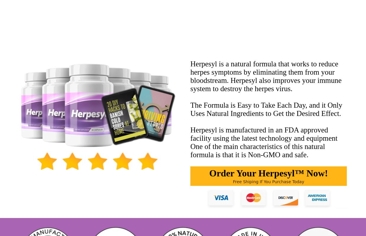 Herpesyl™ (Official Website)