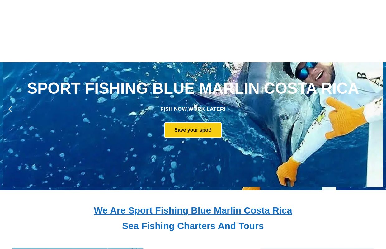 Blue Marlin Sport Fishing | Costa Rica Sea Fishing Charters