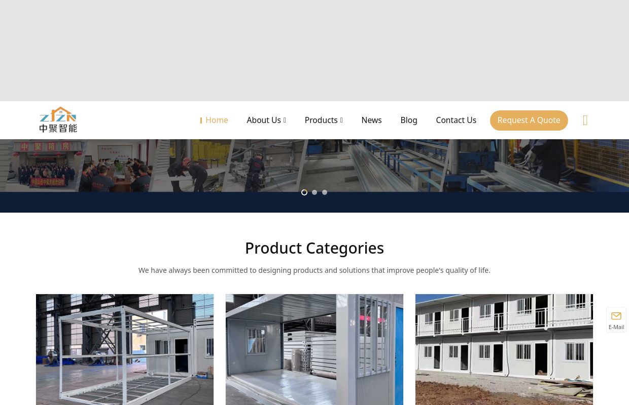 China Container House Manufacturers, Flat Pack Container House Suppliers, Customized Folding Container House - Shanxi Zhongju Intelligent Building Engineering Co., Ltd.