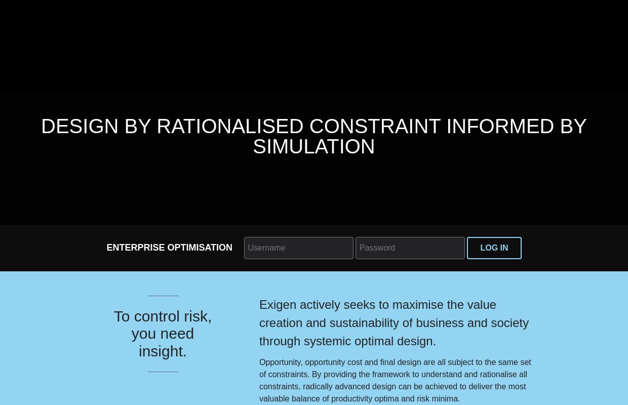 Exigen | systems engineering, automation and modelling