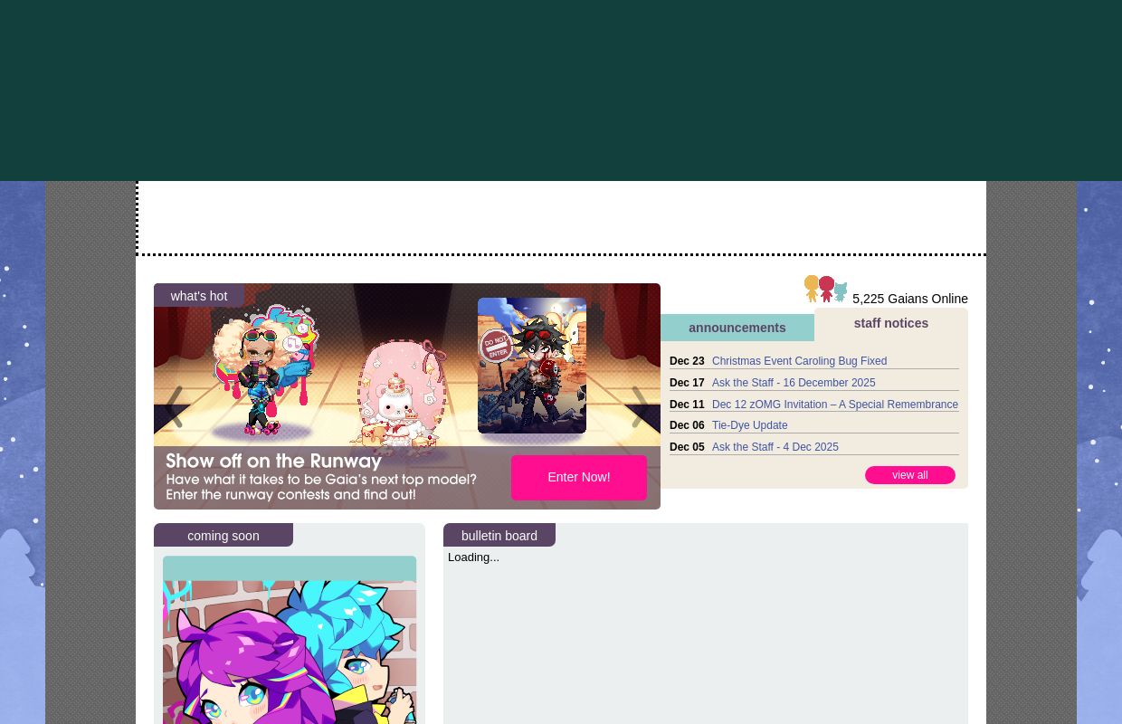 Welcome to Gaia | Gaia Online