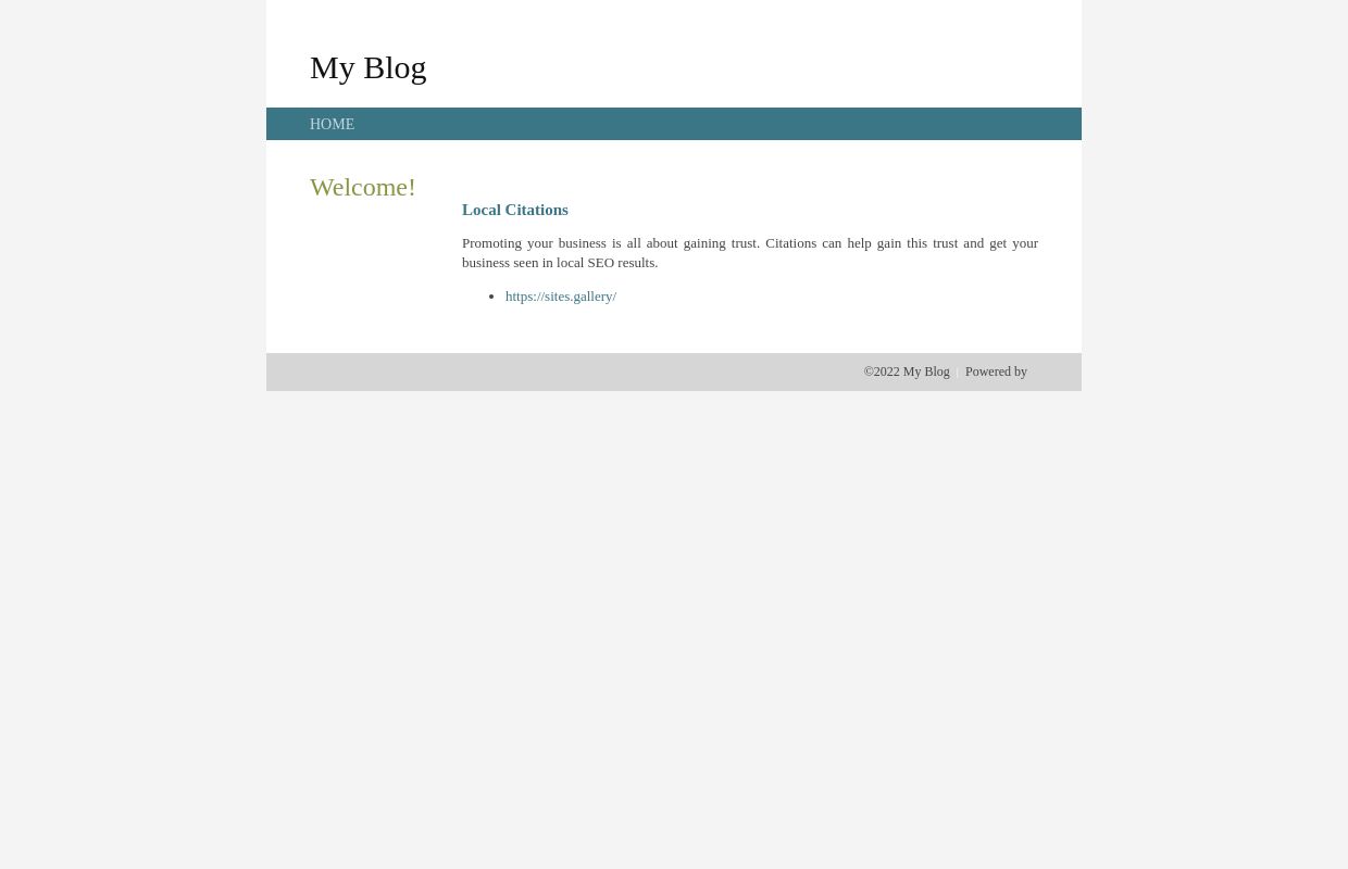 My Blog - My WordPress Blog